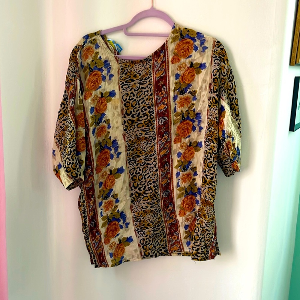 Vintage oversized top